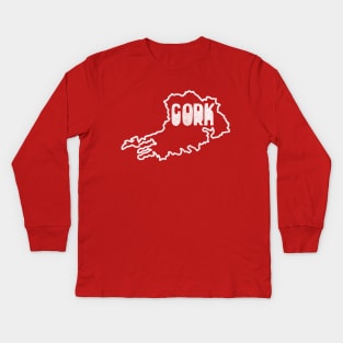 County Cork -  Original Irish Design Kids Long Sleeve T-Shirt